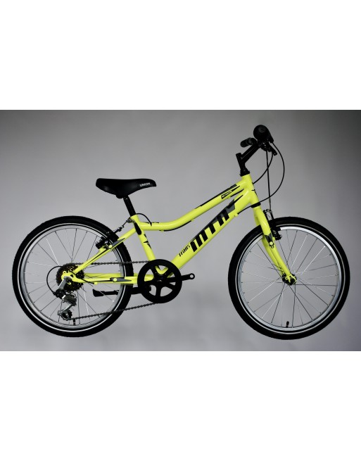 TransMontana MTB 20" seb. acél neon sárga/fekete