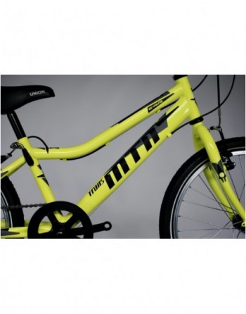 TransMontana MTB 20" seb. acél neon sárga/fekete