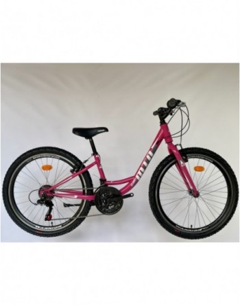 TransMontana MTB 24 Junior Leány Acél pink/fehér