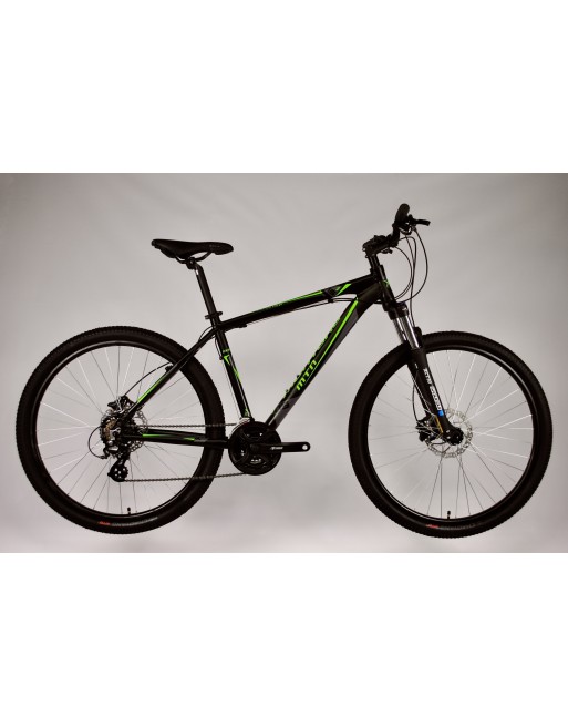 TransMontana MTB 29" HIDRAULIKUS TÁRCSAFÉK Alu 21s fekete/zöld