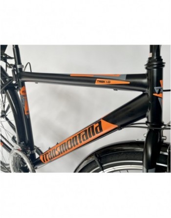 TransMontana trekking 1.0 acél fekete/narancs