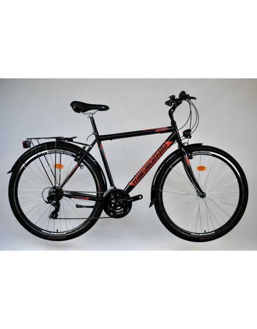 TransMontana trekking 1.0 acél fekete/piros