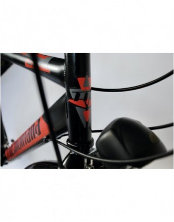 TransMontana trekking 1.0 acél fekete/piros