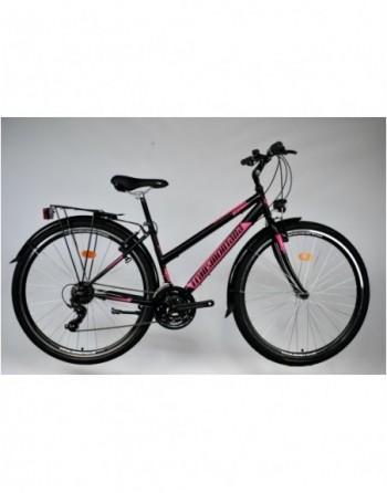 TransMontana trekking 1.0 acél női fekete/pink