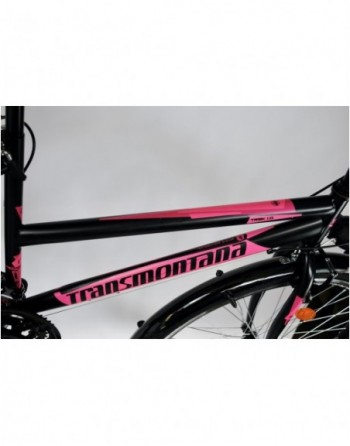 TransMontana trekking 1.0 acél női fekete/pink